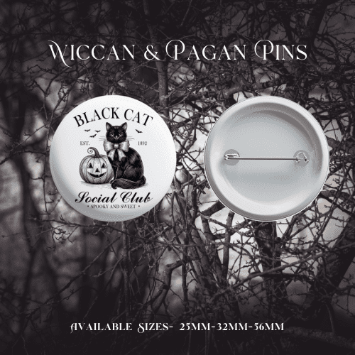 Wiccan & Pagan Pin Badges - Image 5